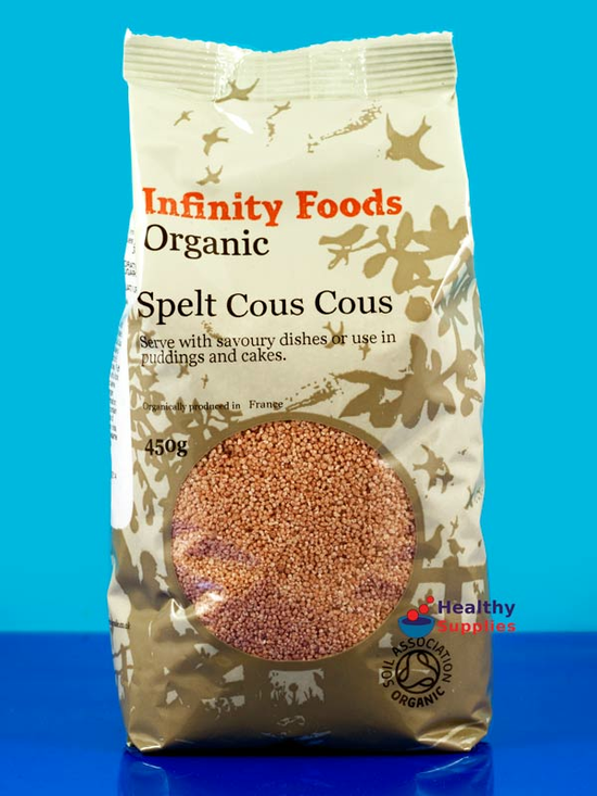 Cous Cous 450g - Wholegrain Spelt, Organic (Infinity Foods)