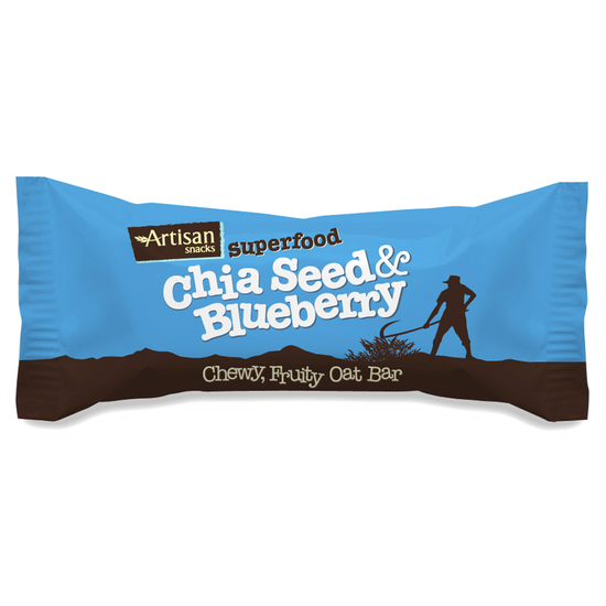 Chia & Blueberry Superfood Bar, 45g (Artisan Grains)