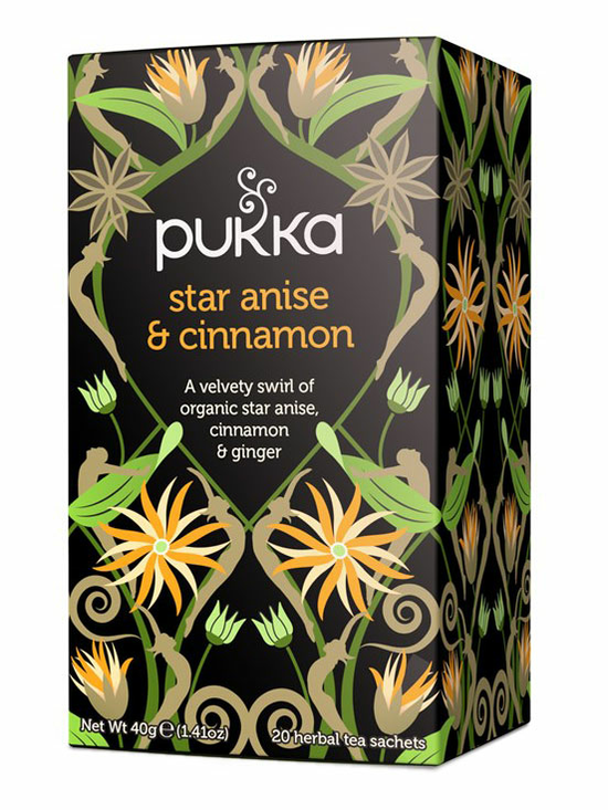 Star Anise & Cinnamon Tea, Organic 20 x Sachets (Pukka)