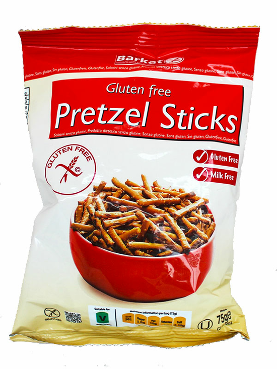 Pretzel Sticks, Gluten-Free 75g (Barkat)