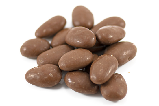 Organic Milk Chocolate Almonds 250g (Sussex Wholefoods)