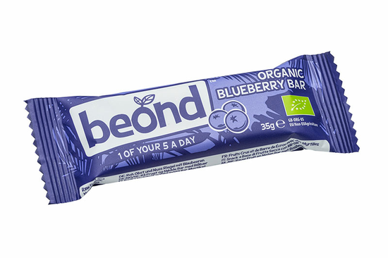 Blueberry Bar, Organic 35g (Beond)