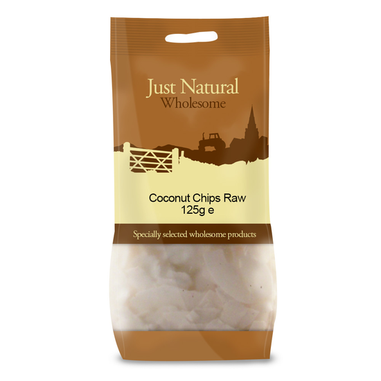 Coconut Chips Raw 125g (Just Natural Wholesome)