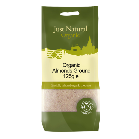 Ground Almonds 125g, Organic (Just Natural Organic)