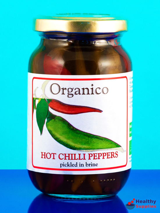 Above: The old packaging and type of chillies.