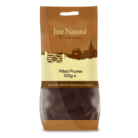 Pitted Prunes 500g (Just Natural Wholesome)
