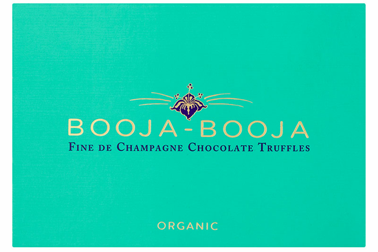 Fine de Champagne Chocolate Truffles, Organic 69g (Booja-Booja)