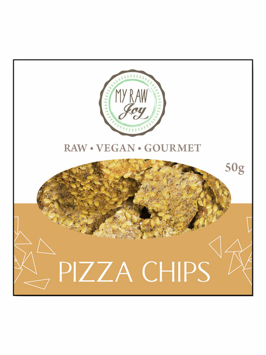Vegan Pizza Chips, Organic 50g (My Raw Joy)