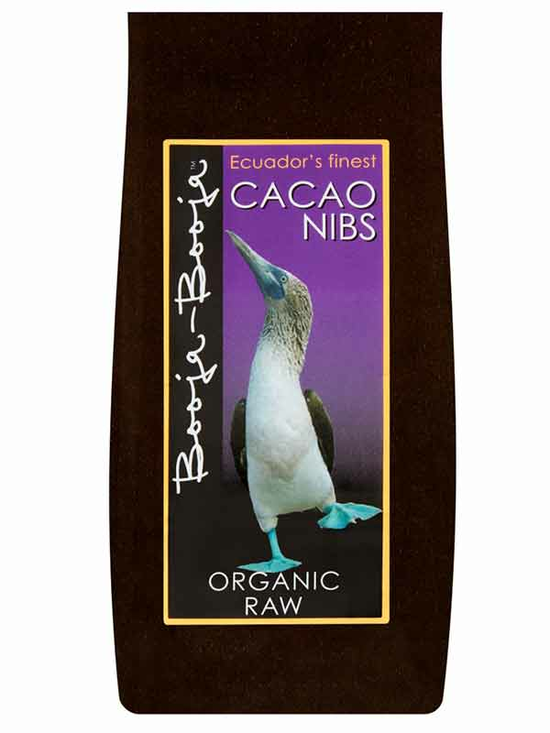 Raw Cacao Nibs, Organic 200g (Booja-Booja)