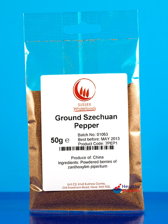 Szechuan Pepper 50g, Ground (Sussex Wholefoods)