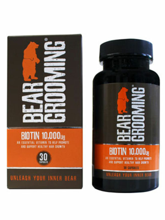 Biotin 10,000µg, 30 Capsules (Bear Grooming)
