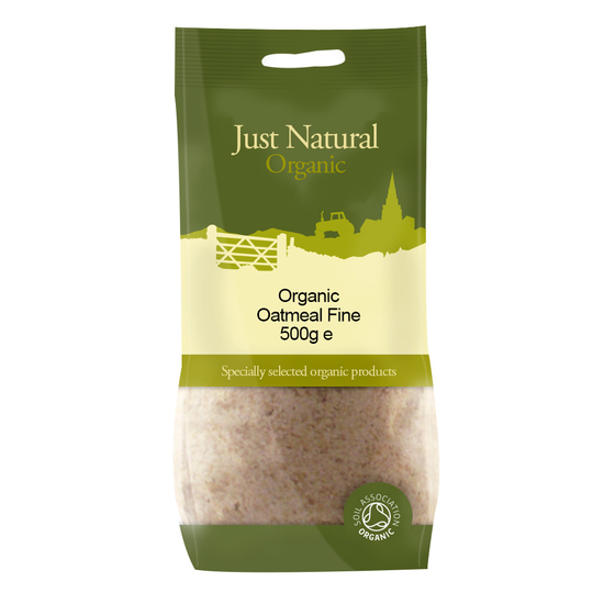 Oatmeal Fine 500g, Organic (Just Natural Organic)