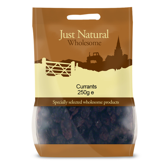 Currants 250g (Just Natural Wholesome)