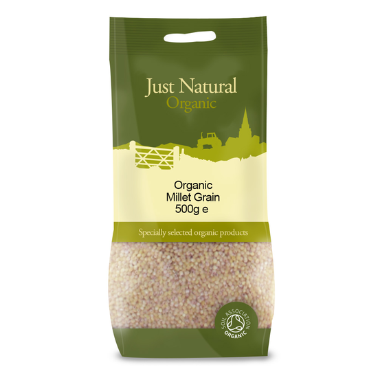 Millet Grain 500g, Organic (Just Natural Organic)