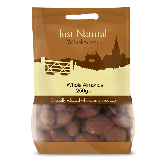 Whole Almonds 250g (Just Natural Wholesome)