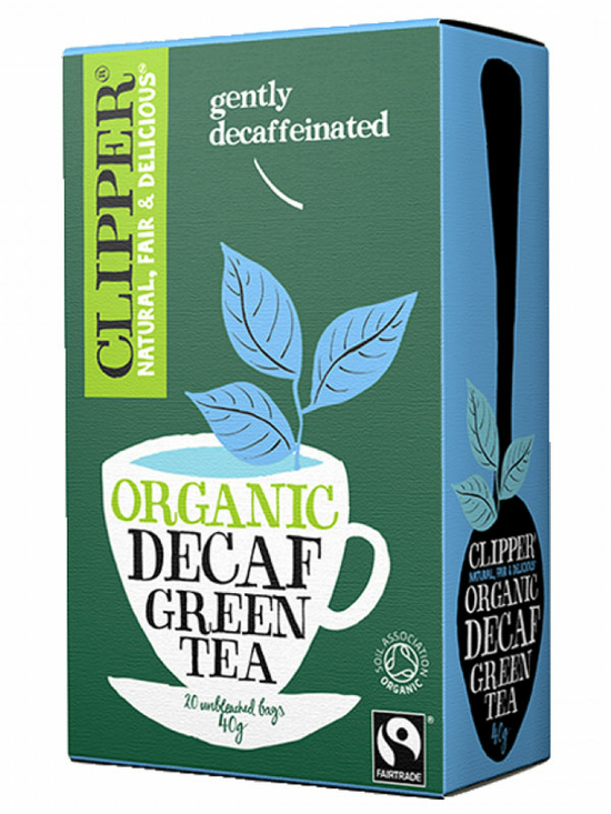 Organic Decaf Green Tea, 20 Bags (Clipper)