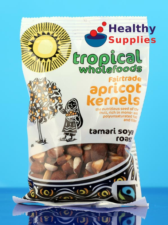 Apricot Kernels - Tamari Soya Roast 50g (Tropical Wholefoods)