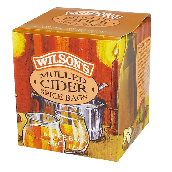 Mulled Cider Spice Bags 30g (Wilsons)