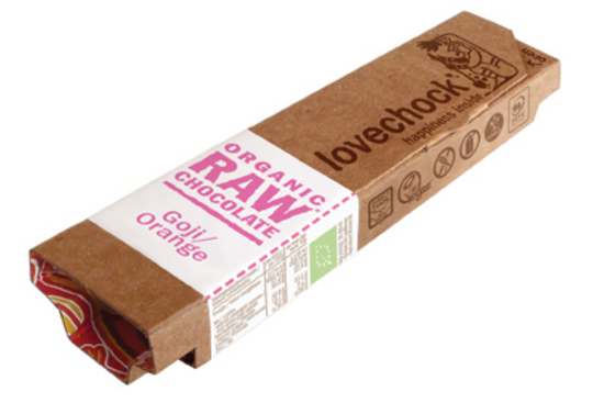 Goji/Orange Chocolate, Organic 40g (Lovechock)