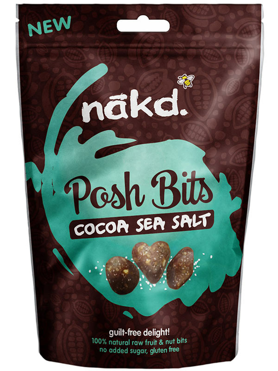 Cocoa Sea Salt Posh Bits 130g (Nakd)