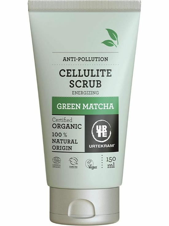 Green Matcha Cellulite Scrub 1, Organic 150ml (Urtekram)
