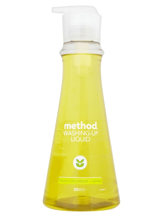 Washing Up Liquid Lemon & Mint 532ml (Method)