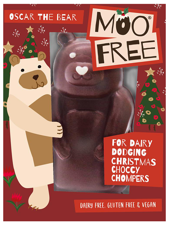 Oscar the Bear, Vegan Milk Chocolate 80g (Moo Free)