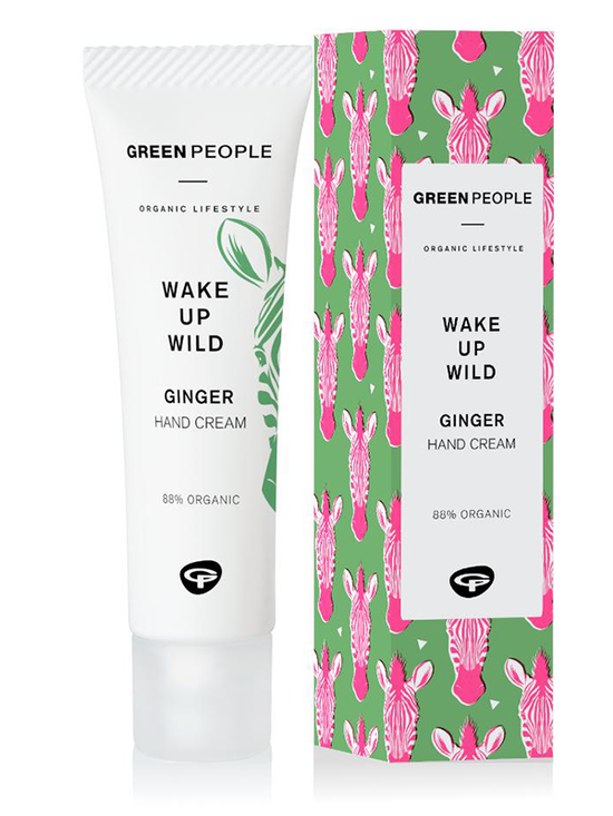 Wake Up Wild Ginger Hand Cream 30ml (Green People)