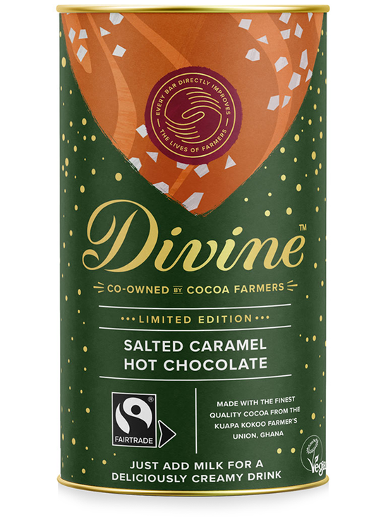 Salted Caramel Hot Chocolate 300g (Divine Chocolate)