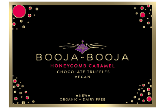 Honeycomb Caramel Chocolate Truffles 92g (Booja Booja)