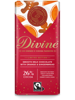 Smooth Milk Chocolate with Orange & Gingerbread 90g (Divine Chocolate)