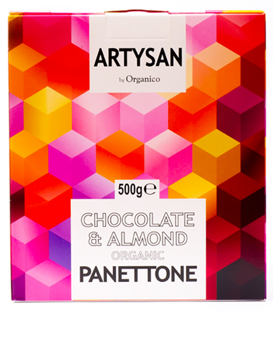 Artysan Organic Chocolate & Almond Panettone 500g (Organico)