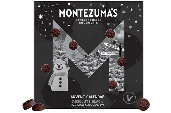 Absolute Black Advent Calendar 240g (Montezuma's)