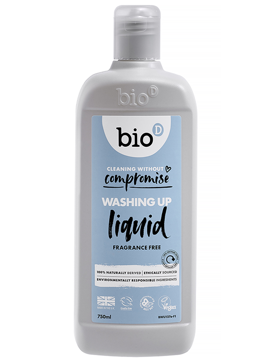 Fragrance-Free Washing Up Liquid 750ml (Bio D)