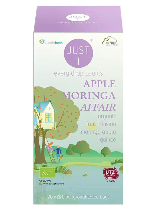 Apple Moringa Affair, Organic 20 bags (Just T)