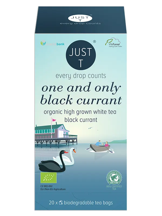 Organic One & Only Blackcurrant, 20 bags (Just T)