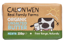 Organic Unsalted Butter 250g (Calon Wen)