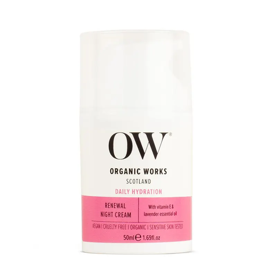 Organic Renewal Night Cream 50ml (Organic Works)