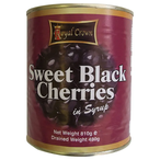 Dark Pitted Cherries 850g (Royal Crown)