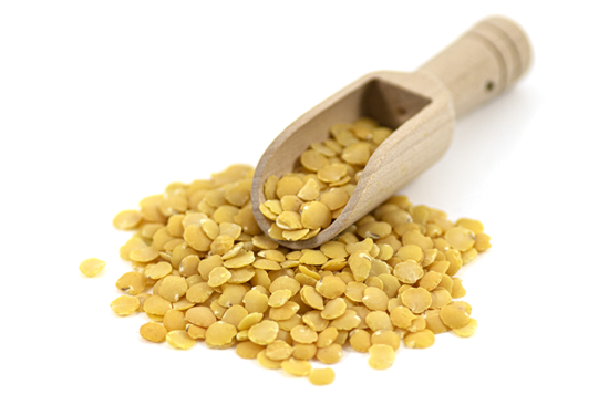 Organic Yellow Split Lentils 1kg (Sussex Wholefoods)
