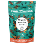 Organic Annatto Seeds 100g (Sussex Wholefoods)