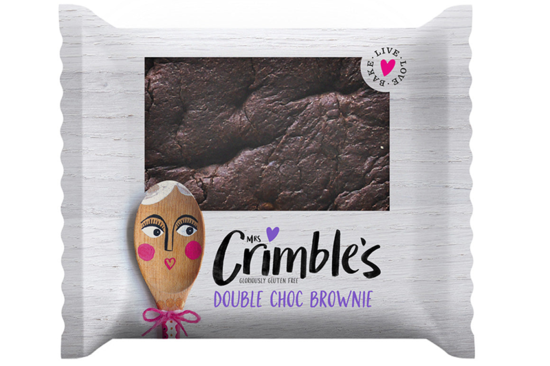 Double Choc Brownie, Gluten-Free 58g (Mrs Crimble's)