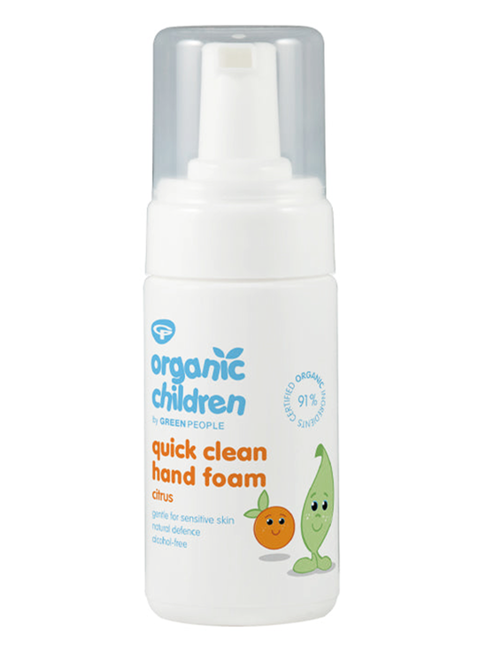 Organic Children Quick Clean Hand Foam 100ml (Green People)
