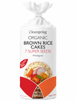 Organic Brown Rice Cakes with 7 Super Seeds 120g (Clearspring)
