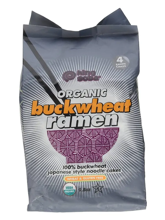Organic 4 Pack Buckwheat Ramen Noodles 280g (King Soba)