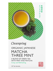 Organic Matcha Three Mint, 20 Teabags (Clearspring)