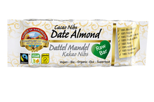 Cacao Nibs, Date & Almond, Organic Raw Energy Bar 40g (Pearls of Samarkand)