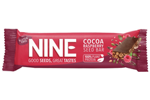 Super Seeds Double Cocoa & Raspberry, Gluten-Free 40g (9Bar)
