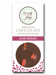Vegan Chocolate with Goji Berries, Organic 30g (My Raw Joy)