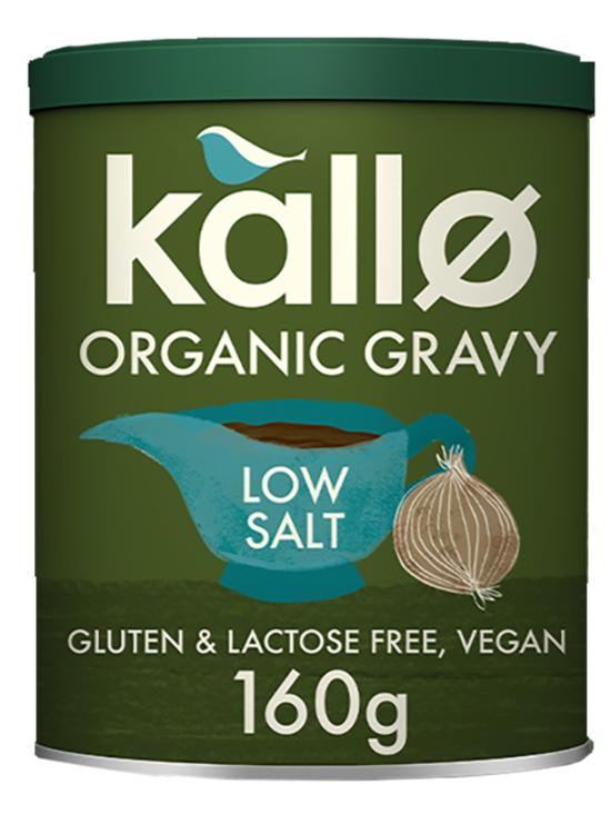 Organic Low Salt Gravy Granules 160g (Kallo)
